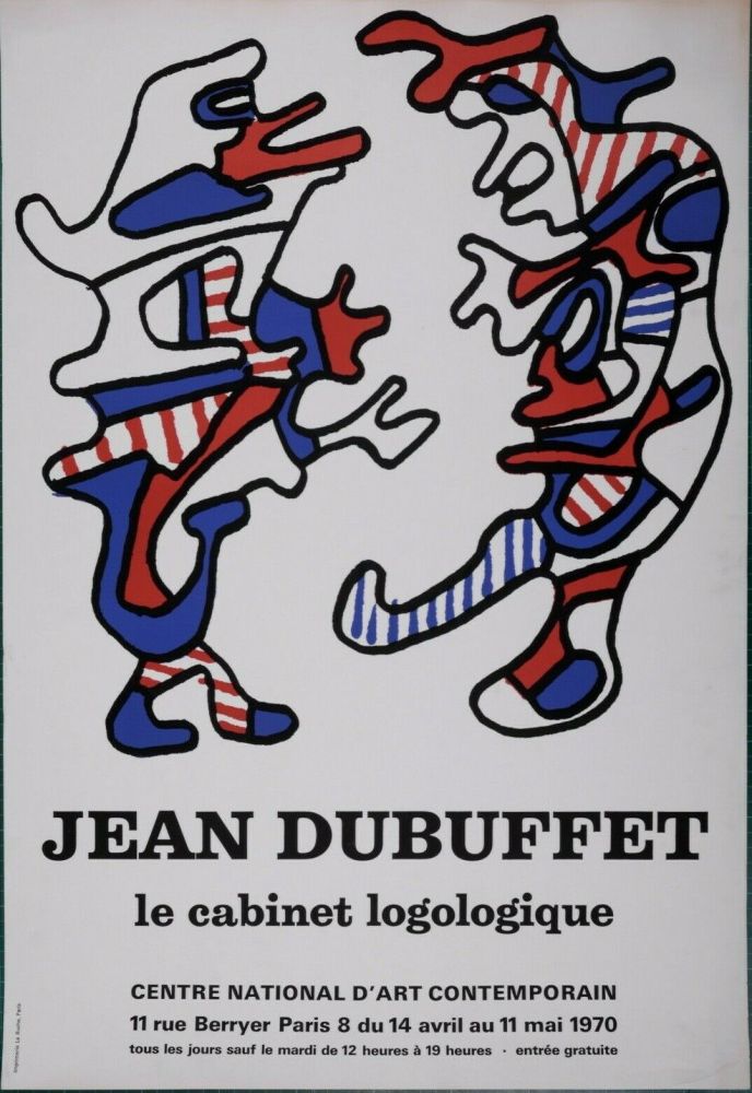 Литография Dubuffet - Cabinet Logologique National Contemporary Art Center, 1971