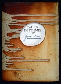 Иллюстрированная Книга Miró - Cahier de poemes 1937 