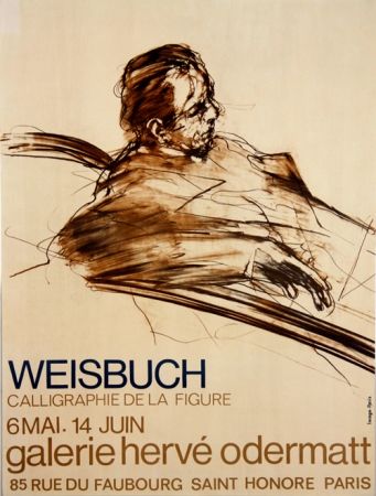 Литография Weisbuch - Calligraphie de la Figure 
