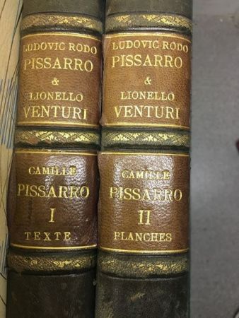 Иллюстрированная Книга Pissarro - CAMILLE PISSARRO, SA VIE SON ŒUVRE. Catalogue raisonné. 2 volumes.