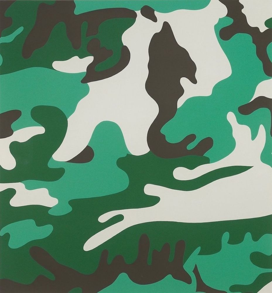 Сериграфия Warhol - Camouflage (FS II.406)