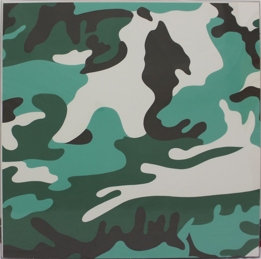 Сериграфия Warhol - Camouflage (FS II.406)