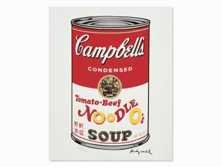 Литография Warhol - Campbell
