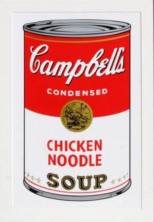 Сериграфия Warhol - Campbell’s Chicken Noodle Soup (II.45)