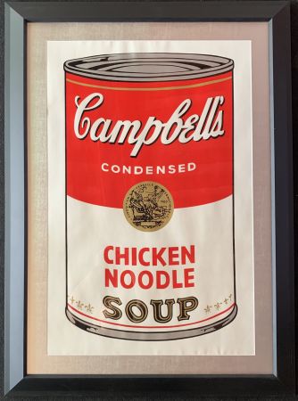 Сериграфия Warhol - Campbell’s soup