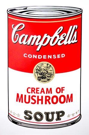 Сериграфия Warhol (After) - Campbell's Soup - Mushroom