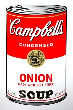 Сериграфия Warhol (After) - Campbell's Soup - Onion