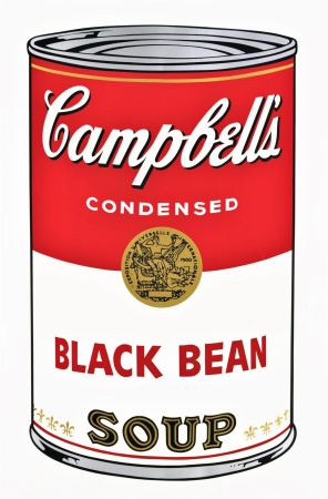 Сериграфия Warhol - Campbell's Soup, Black Bean