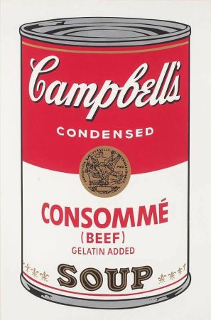 Сериграфия Warhol - Campbell's Soup: Consommé (FS II.52)