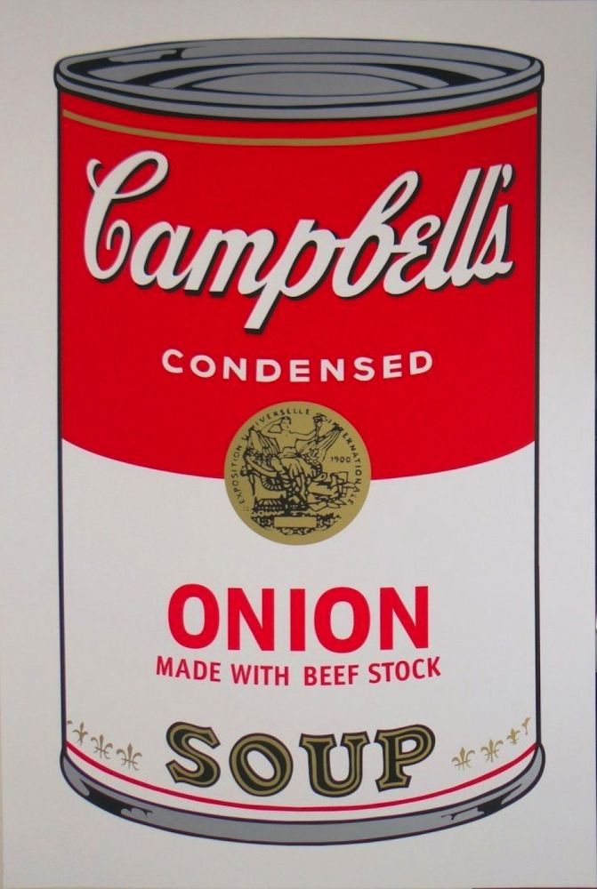 Сериграфия Warhol - Campbell’s Soup I: Onion (FS II.47)