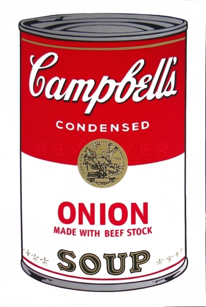 Сериграфия Warhol - Campbell's Soup I: Onion (FS II.47)