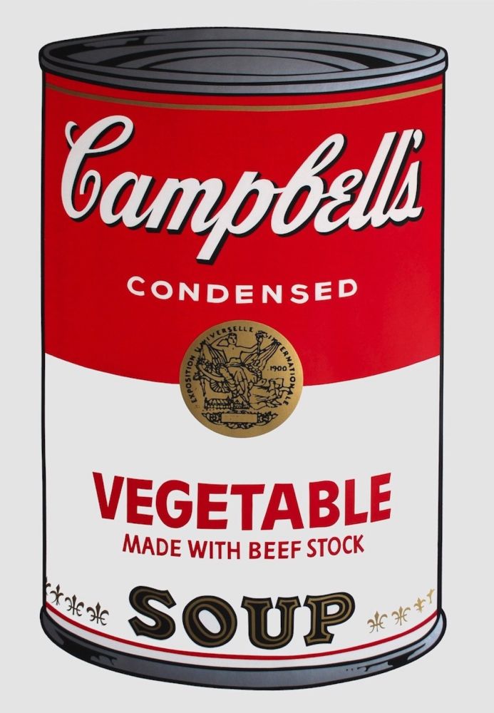Сериграфия Warhol - Campbell's Soup I: Vegetable (FS II.48)