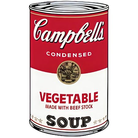Сериграфия Warhol - Campbell's Soup I: Vegetable (FS II.48)