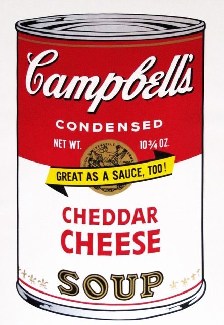 Сериграфия Warhol - Campbell’s Soup II: Cheddar Cheese 