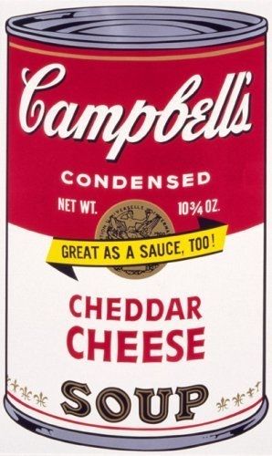 Сериграфия Warhol - Campbell’s Soup II: Cheddar Cheese 