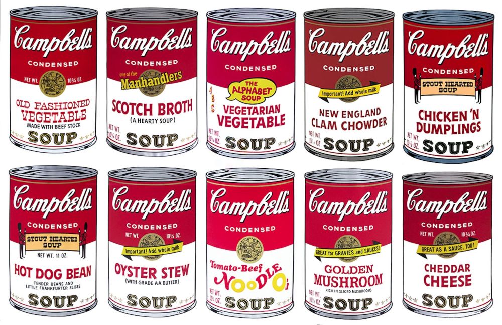 Сериграфия Warhol - Campbell’s Soup II Complete Portfolio