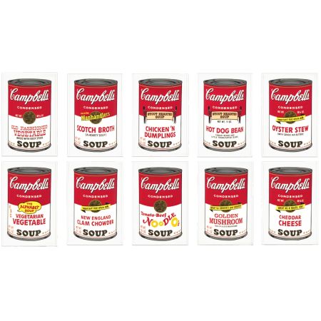 Сериграфия Warhol - Campbell’s Soup II Complete Portfolio