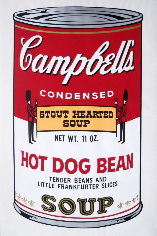 Нет Никаких Технических Warhol - Campbell’s Soup II: Hot Dog Bean (FS II.59)