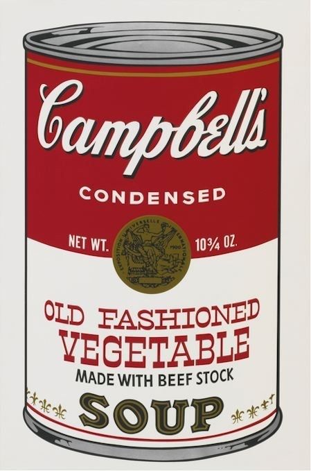 Сериграфия Warhol - Campbell’s Soup II: Old Fashioned Vegetable (FS II.54)