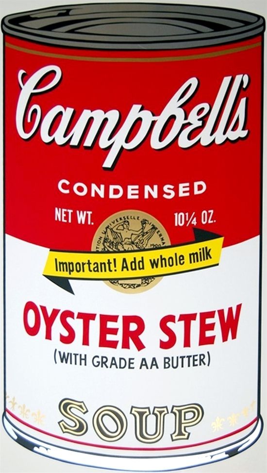 Сериграфия Warhol - Campbell’s Soup II: Oyster Stew (FS II.60)