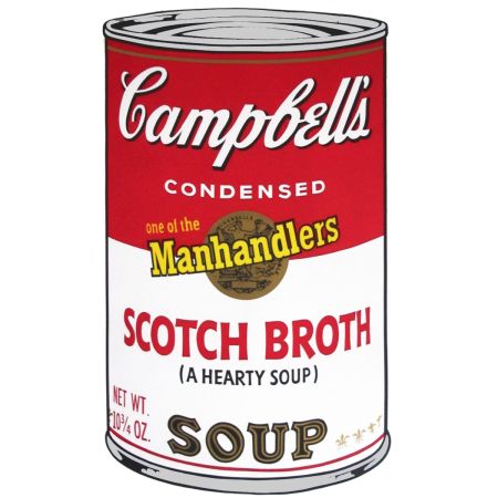 Сериграфия Warhol - Campbells Soup II: Scotch Broth 