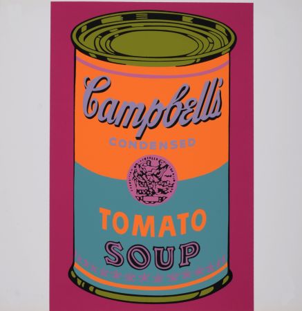 Сериграфия Warhol - Campbell's Tomato Soup, 1968 - Scarce Banner edition!