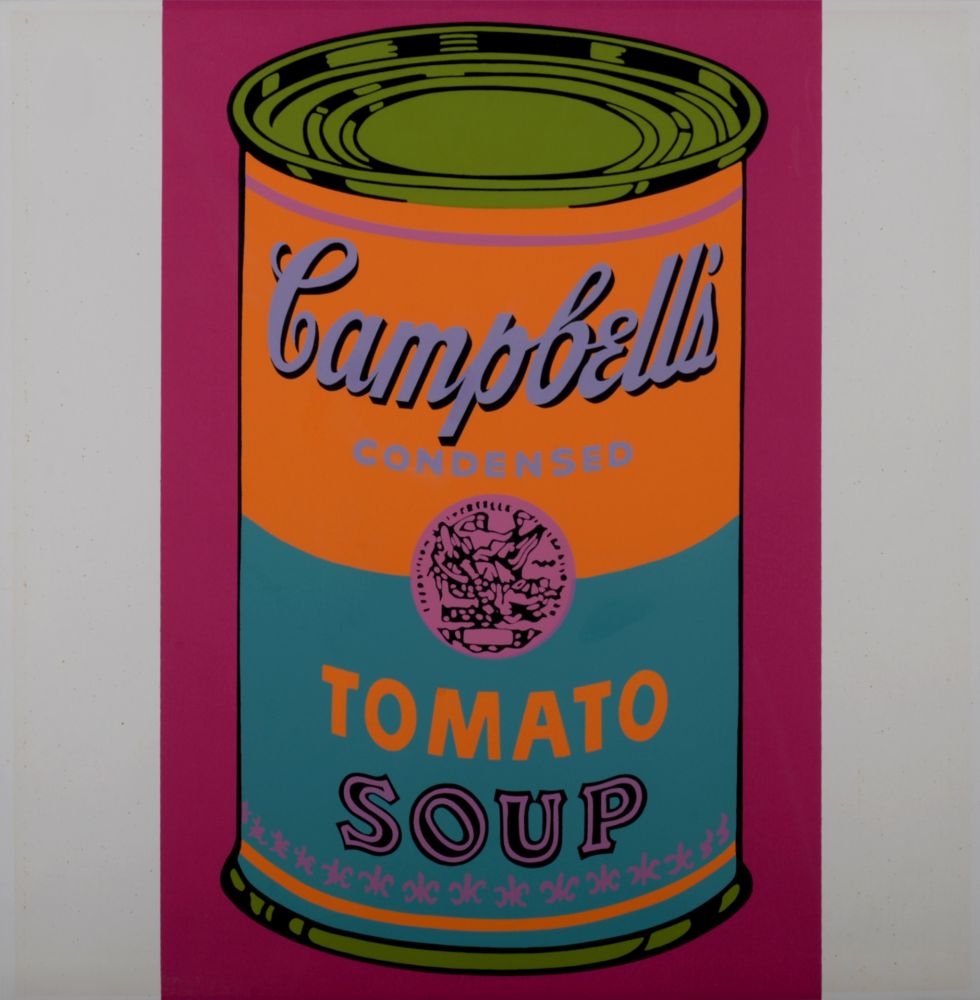 Сериграфия Warhol - Campbell's Tomato Soup (Banner)