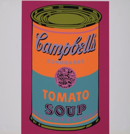 Сериграфия Warhol - Campbell's Tomato Soup (Banner)