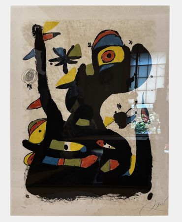 Литография Miró - Cant de la Cardina
