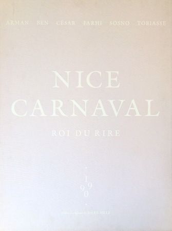 Литография Vautier - Carnaval de Nice