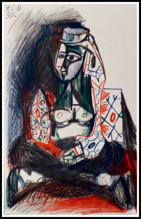 Литография Picasso (After) - CARNET DE CALIFORNIE VII