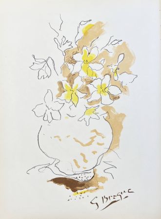 Литография Braque (After) - Carnets intimes de Braque IV