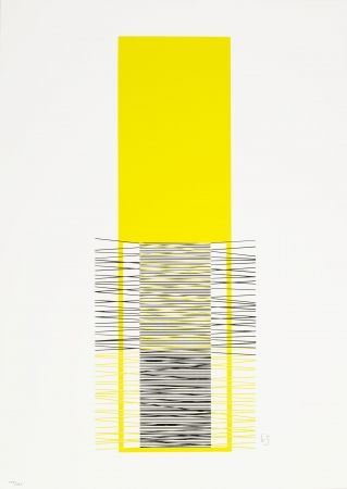 Сериграфия Soto - Caroni (Yellow)