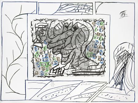 Гравюра Alechinsky - Carte mise à jour III