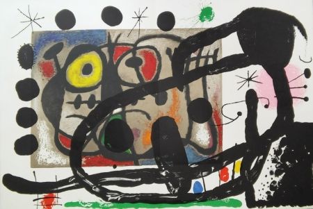 Литография Miró - Cartons 