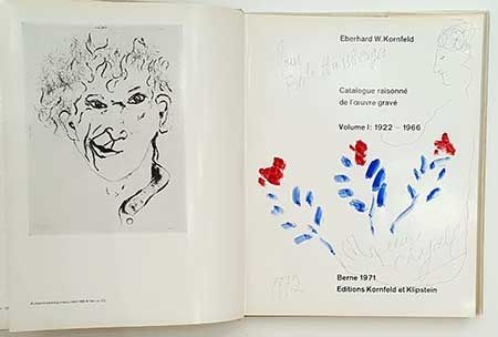 Иллюстрированная Книга Chagall - Catalogue de l'oeuvre gravé - dessin