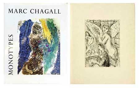 Иллюстрированная Книга Chagall - Catalogue des monotypes