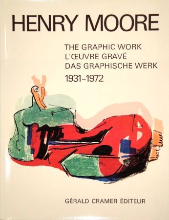 Иллюстрированная Книга Moore - Catalogue of the graphic work. 1931-1972.