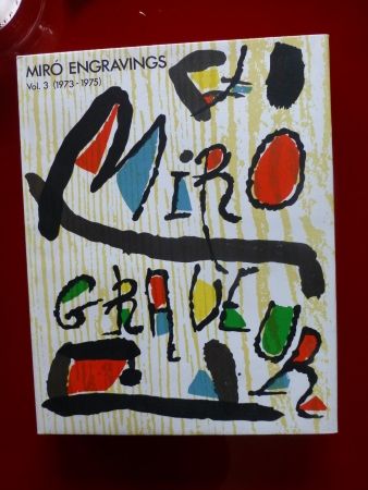 Иллюстрированная Книга Miró - Catalogue raisonné des gravures 