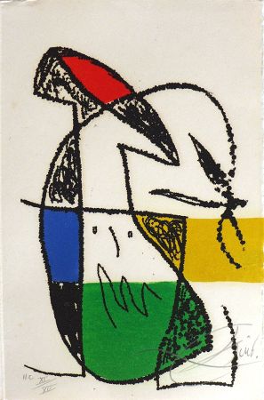 Гравюра Miró - Ceci est la couleur de mes rêves