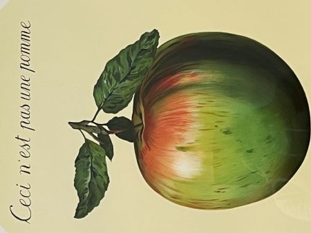 Литография Magritte - Ceci n'est pas une pomme