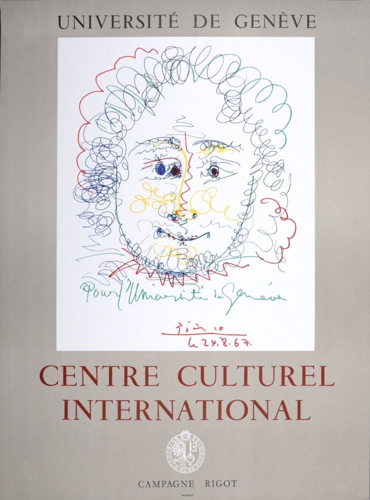 Литография Picasso - Centre Culturel International