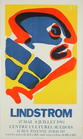 Литография Lindstrom - Centre Culturel Suedois