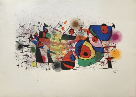 Литография Miró - Ceramiques