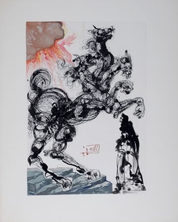 Литография Dali - Cerbère