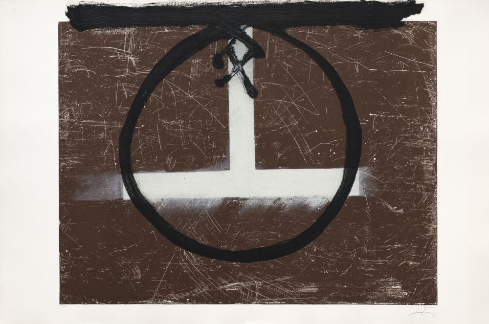 Гравюра Tàpies - Cercle 