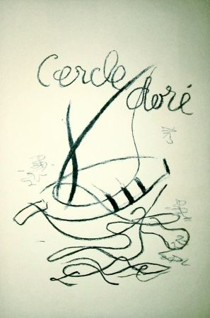 Литография Braque - Cercle doré