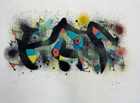 Литография Miró - Cerámicas de Miró y Artigas