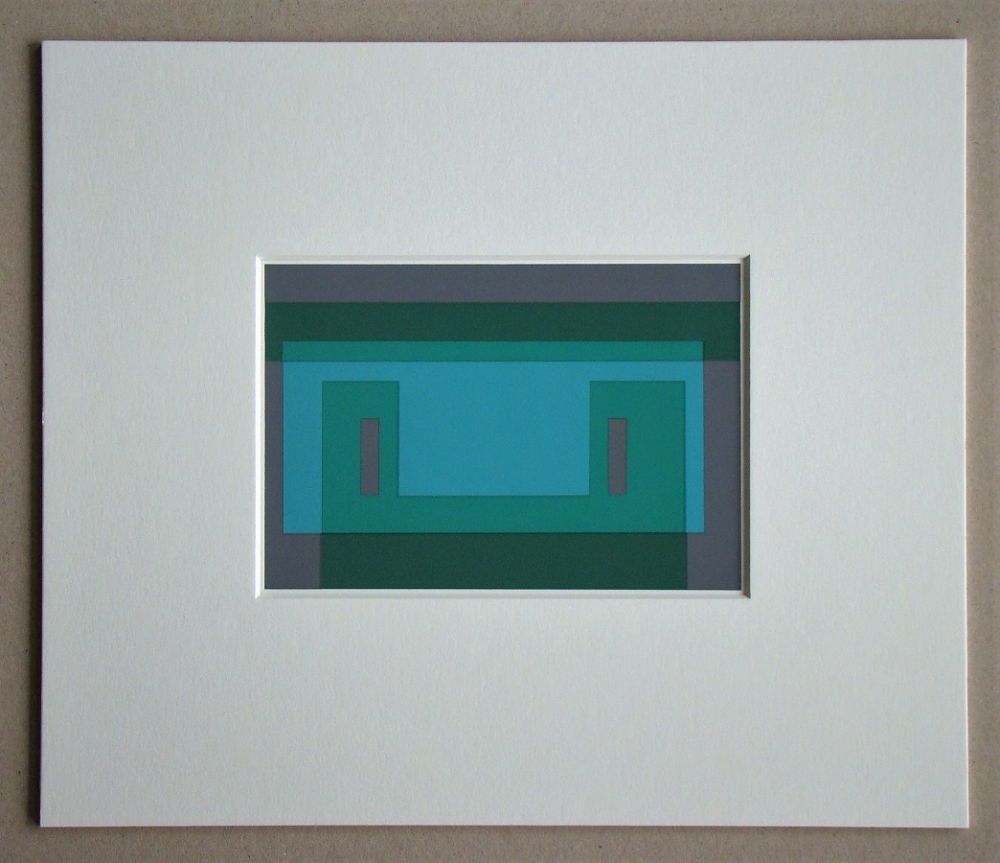 Сериграфия Albers - Chalk Green Façade