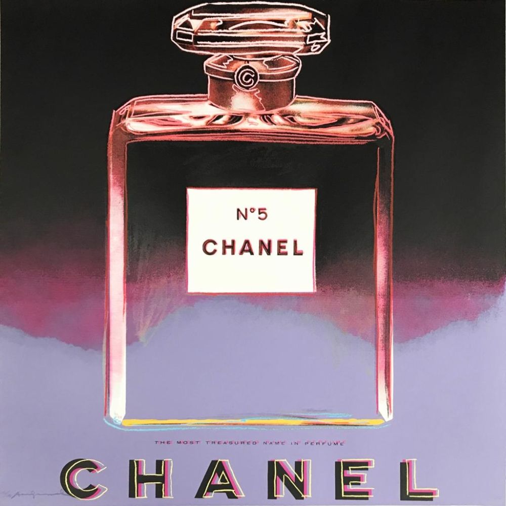 Сериграфия Warhol - Chanel, II.354 from the Ads Portfolio